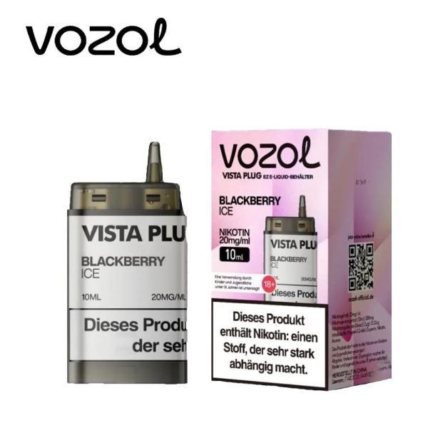 Vozol Vista Plug Ez - Blackberry Ice - Pods 20mg